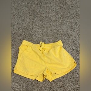 J. Crew Bright Yellow Athletic Shorts